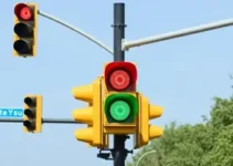 instalação de semáforo de 2 tempos