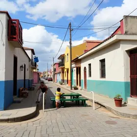 Camaragibe creche e ruas pavimentadas