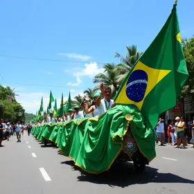 desfile cívico de Camaragibe